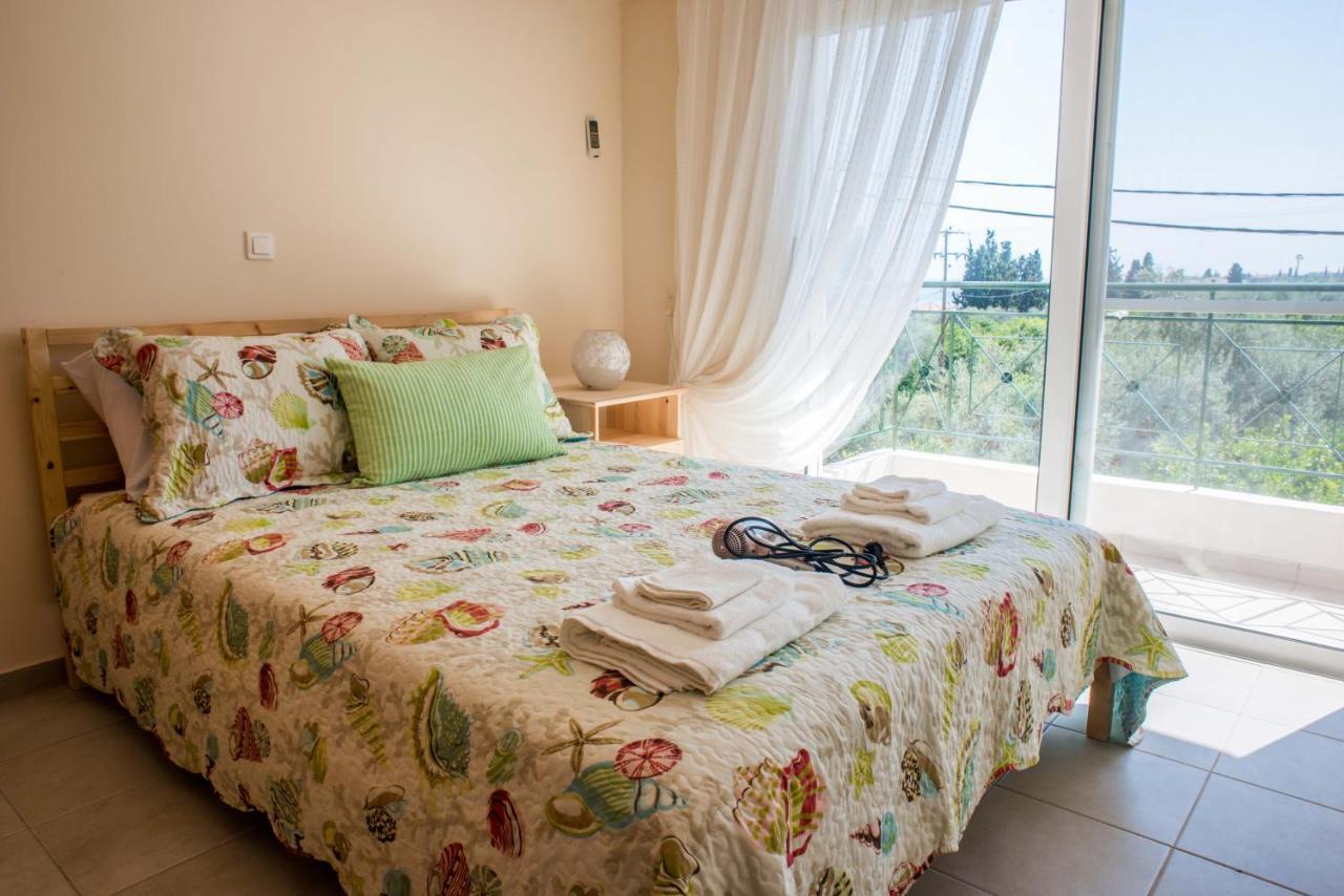 Lovely Apartment Next To The Sea Lygia Korinthias Ligia  Екстериор снимка